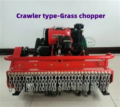 Crawler Type-græsknuser lavet af PGX